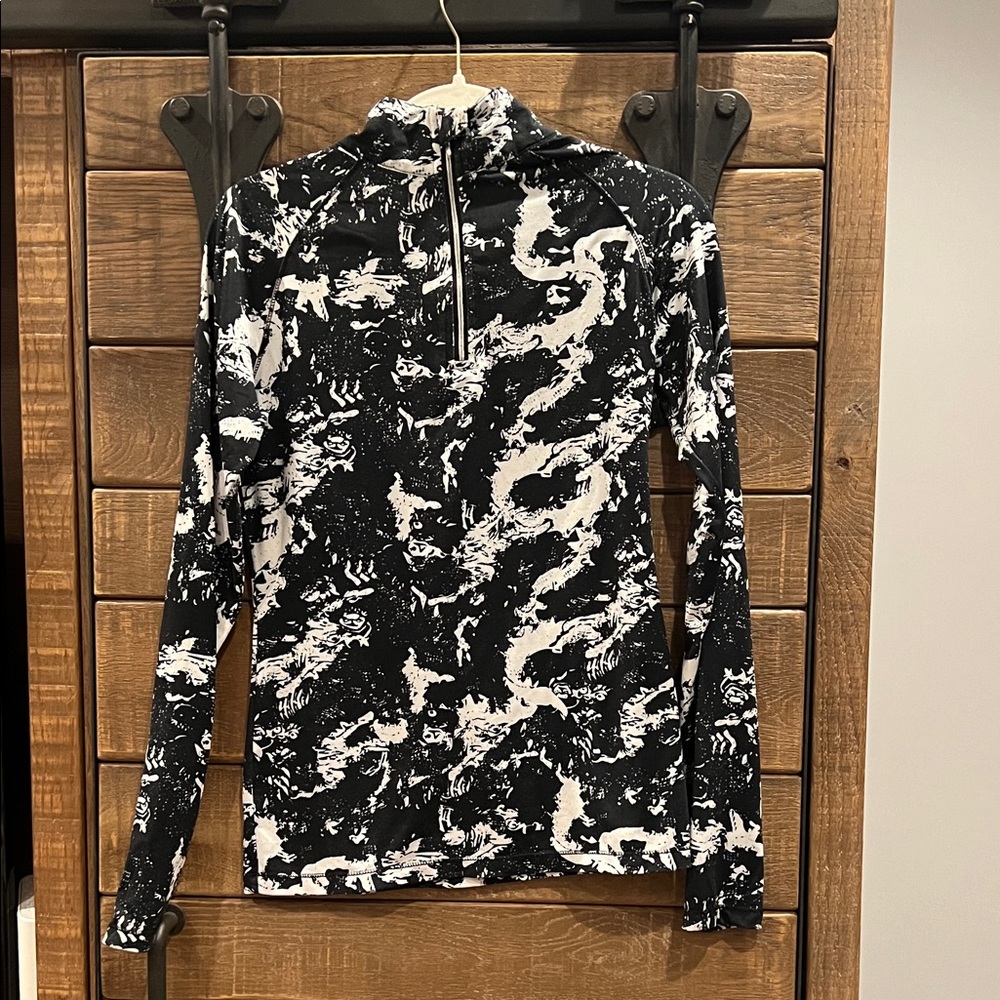 Black and White Women's Top